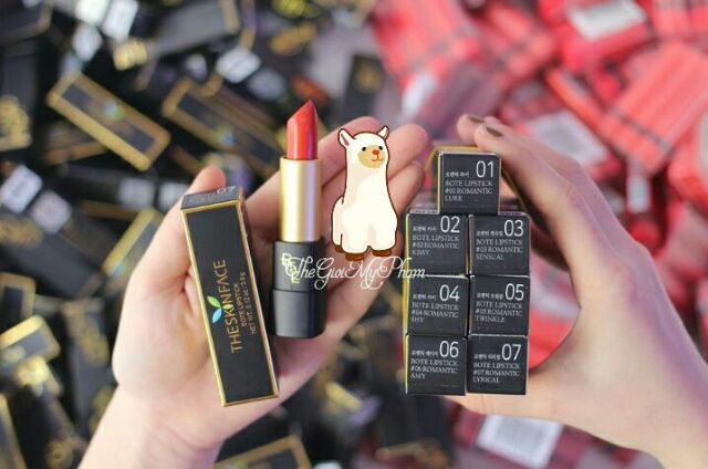 Son The Skin Face Bote Lipstick Romantic
(Mẫu Mới 2018)