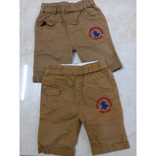 Quần sóoc lửng kaki cho bé