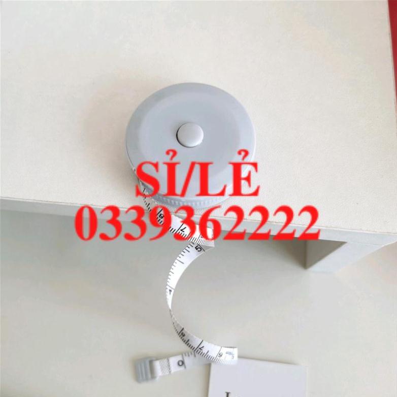 Cuộn Thước Dây Mềm 1.5m 150cm/60 Inch Nhỏ Gọn Có Thể Thu Gọn Tiện Dụng