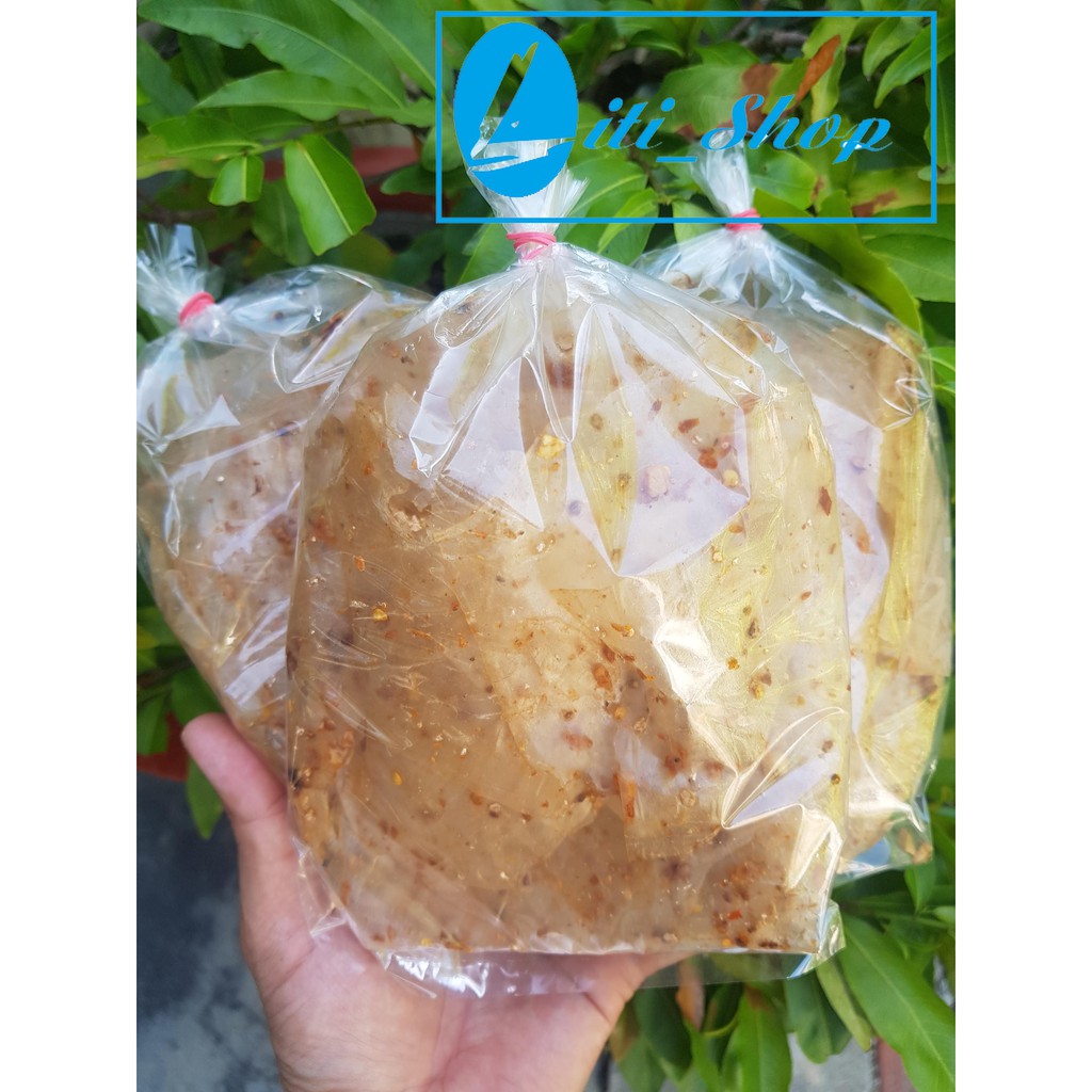 Bánh tráng Xì ke (Muối nhuyễnTỏi phi) Út yến 50Gr