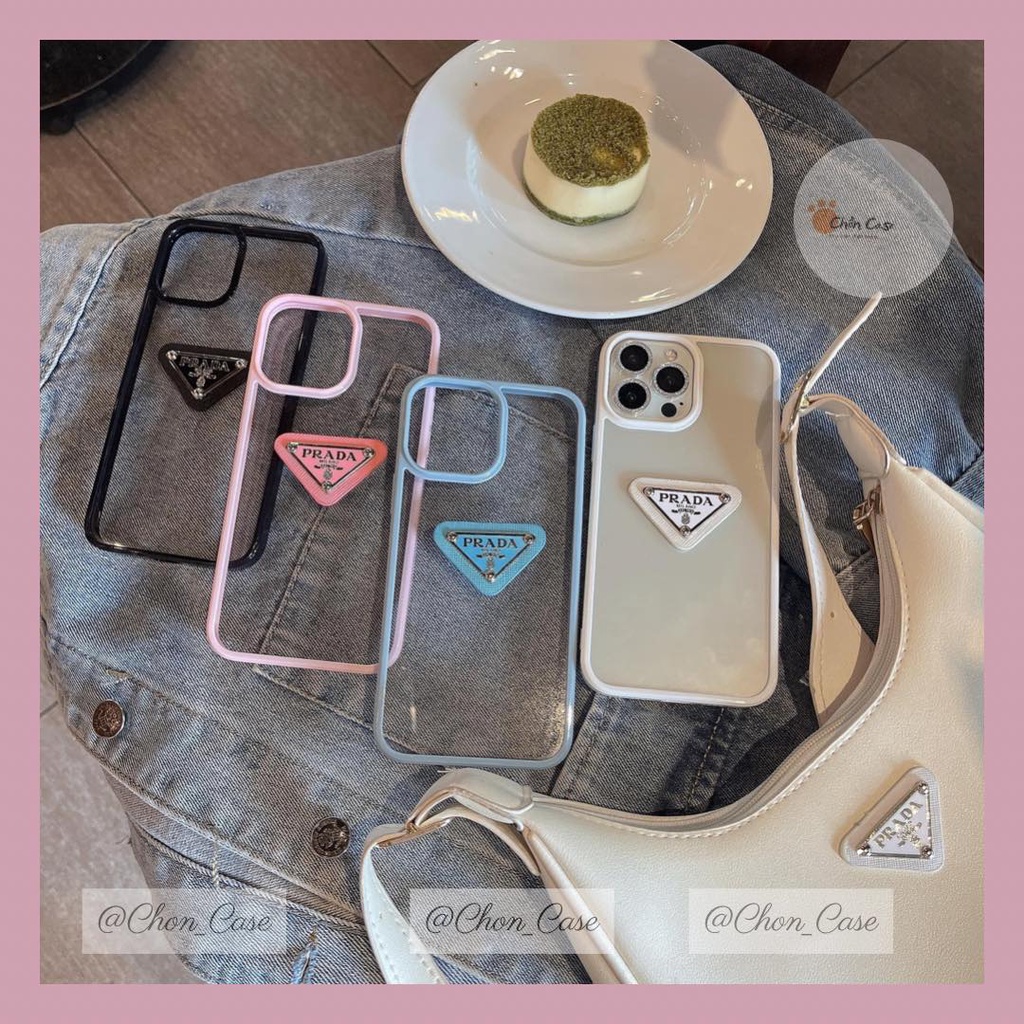 ỐP IPHONE CHỒN CASE VIỀN MÀU PZADA
