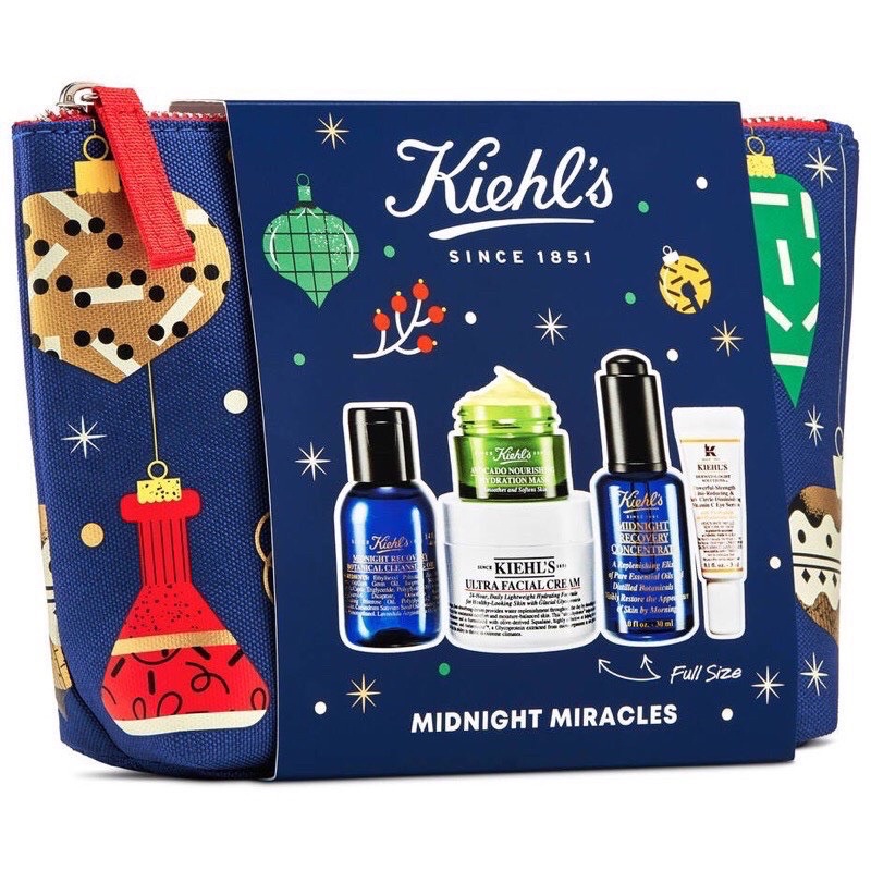 Set kem dưỡng da Kiehl's lễ hội nhiều mẫu USA