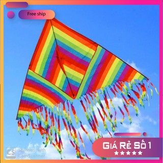 DIỀU - CẦU VỒNG + TẶNG CẦM THẢ DIỀU 150 MÉT DÂY  (SHOP DIỀU GIÁ RẺ-ĐẸP)