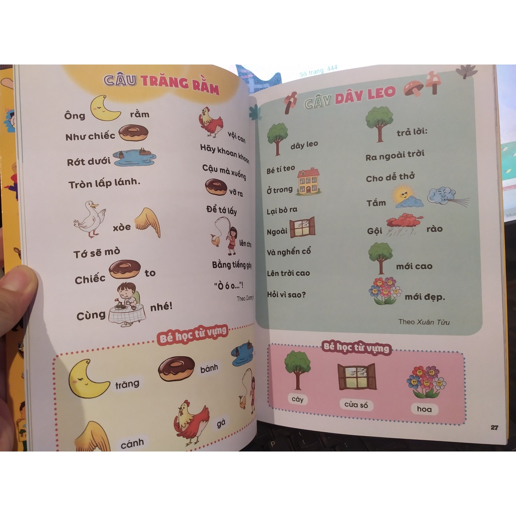 Sách - Thơ Tư Duy Hình Ảnh Cho Bé Tập Nói Tập Đọc