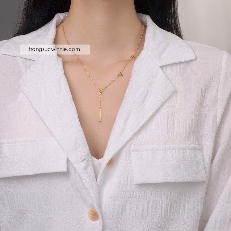 Dây chuyền nữ titan Love VG