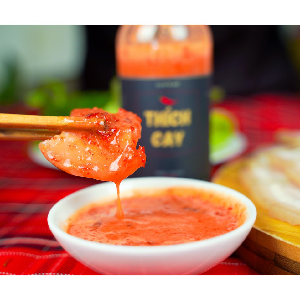Nước chấm Ớt Sừng thơm dịu, vị chanh cho hải sản, thịt nướng 250ml Thích Cay Fresh Sauce | BigBuy360 - bigbuy360.vn