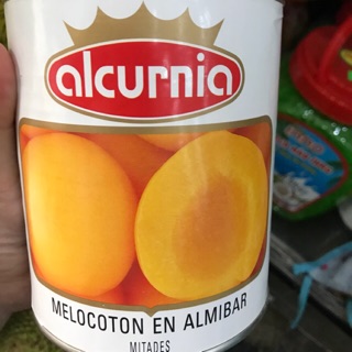 Đào ngâm Alcurnia 850g