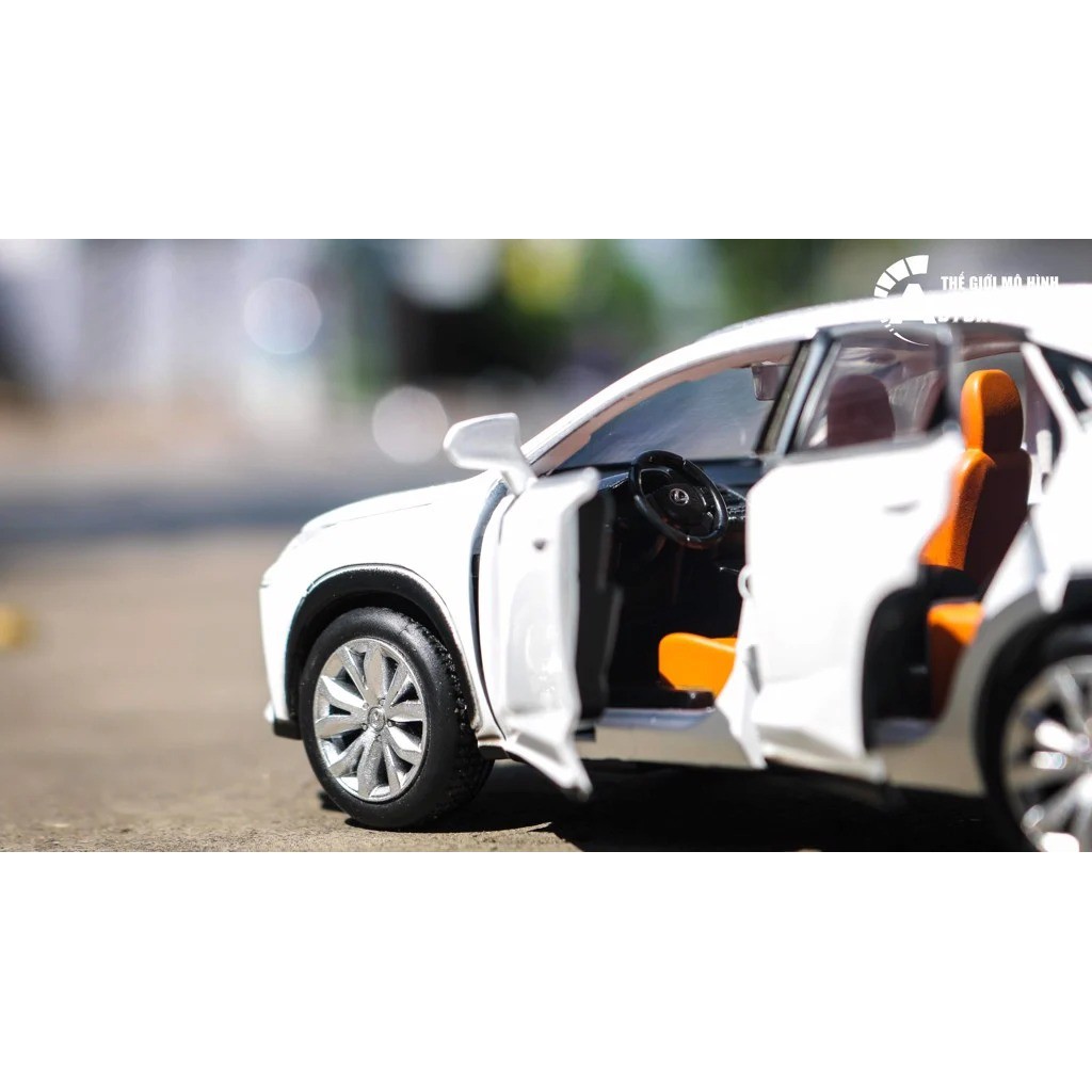 MÔ HÌNH XE LEXUS NX200T WHITE 1:32 JACKIEKIM 5180