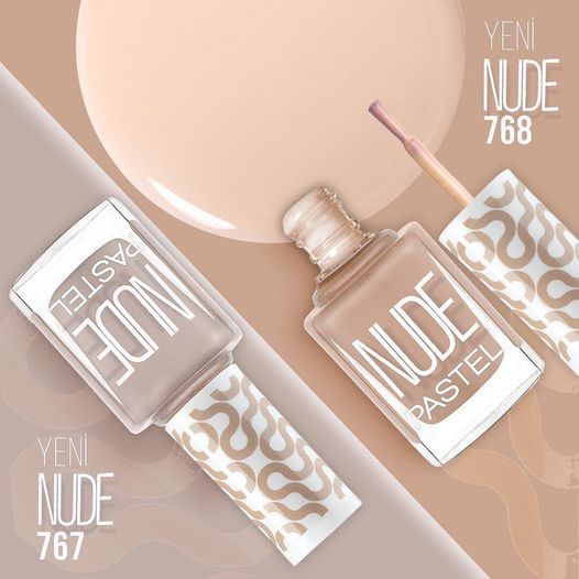Sơn móng tay Pastel Nude Nail Polish các tông màu Nude