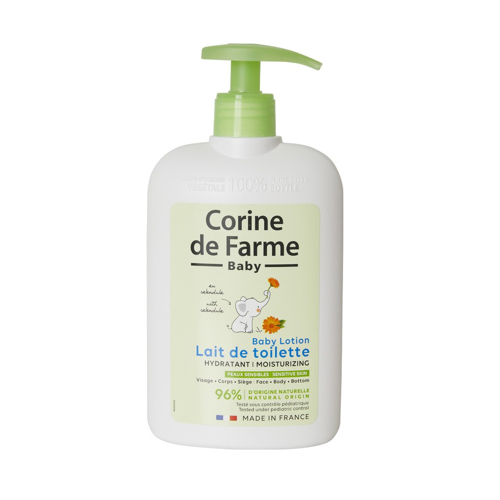 Sữa Dưỡng Thể Cho Bé Corine De Farme Baby Lotion dưỡng ẩm và làm mềm da