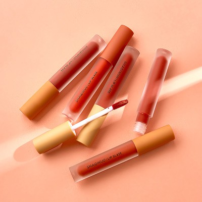 Chị Mỹ Set 3 Cây Son Kem Lì SHAQINUO Fluffy Lip Glaze