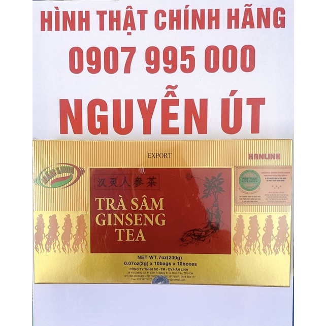 trà sâm hán linh hộp 100 gói