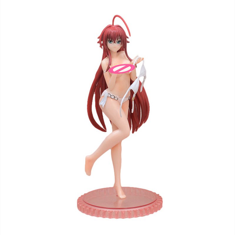 【Spot delivery】13cm Anime High School DxD Sexy Girl Action Figure Rias Gremory Himejima Akeno Sexy Swimwear Figure Model Doll Gift Toy YJVW