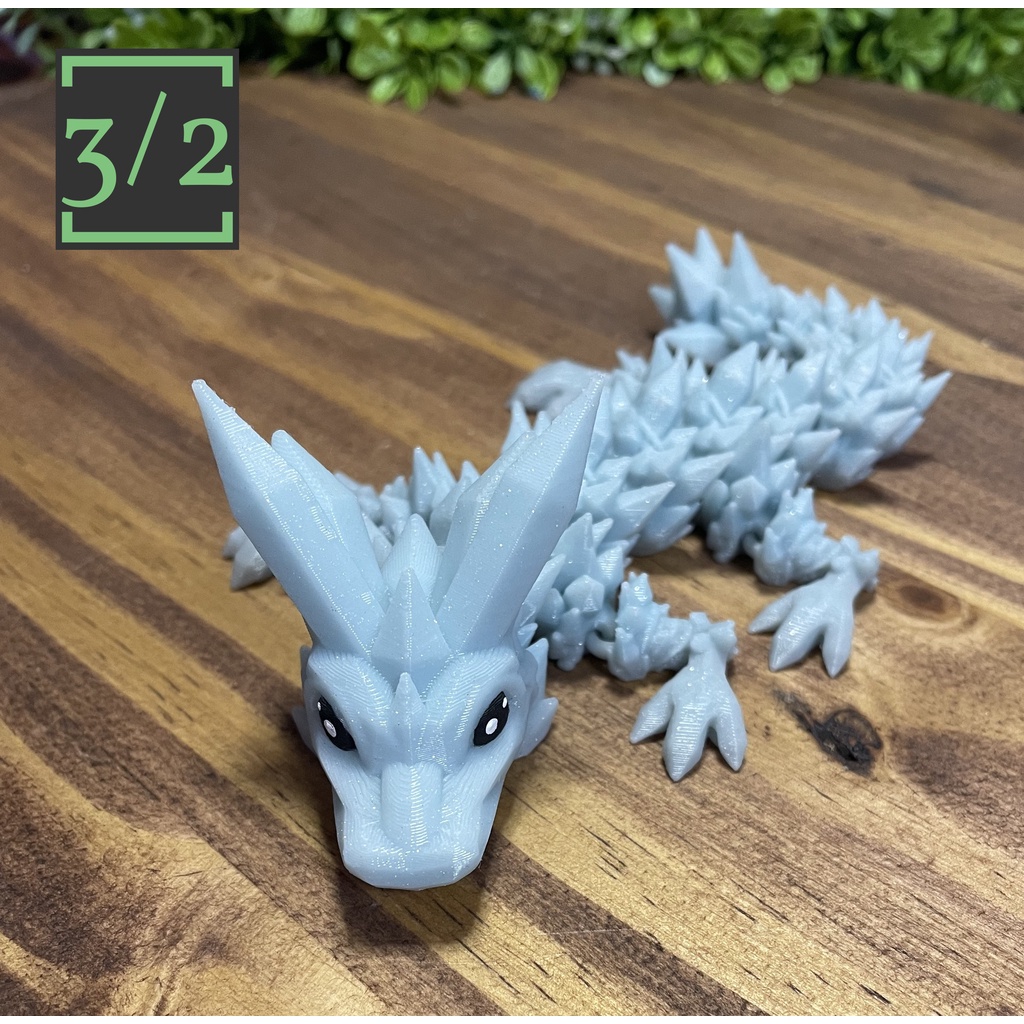Rồng Tinh Thể - Baby - In 3D