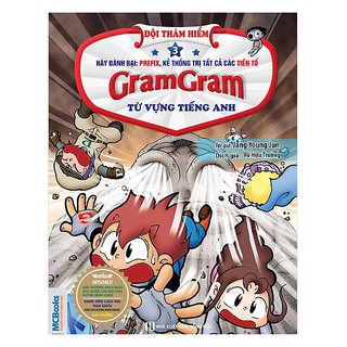 Sách - Đội Thám Hiểm Gram Gram Từ Vựng Tiếng Anh - Tiền Tố - Tập 3