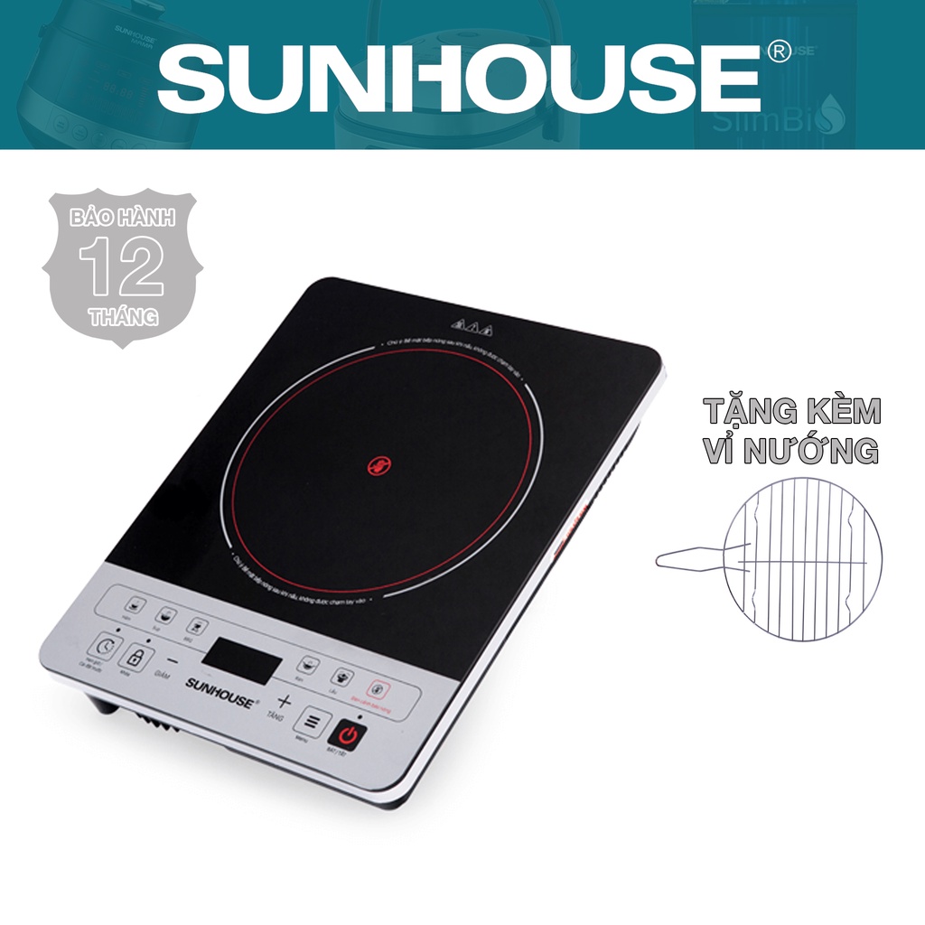 Bếp hồng ngoại cảm ứng SUNHOUSE SHD6005