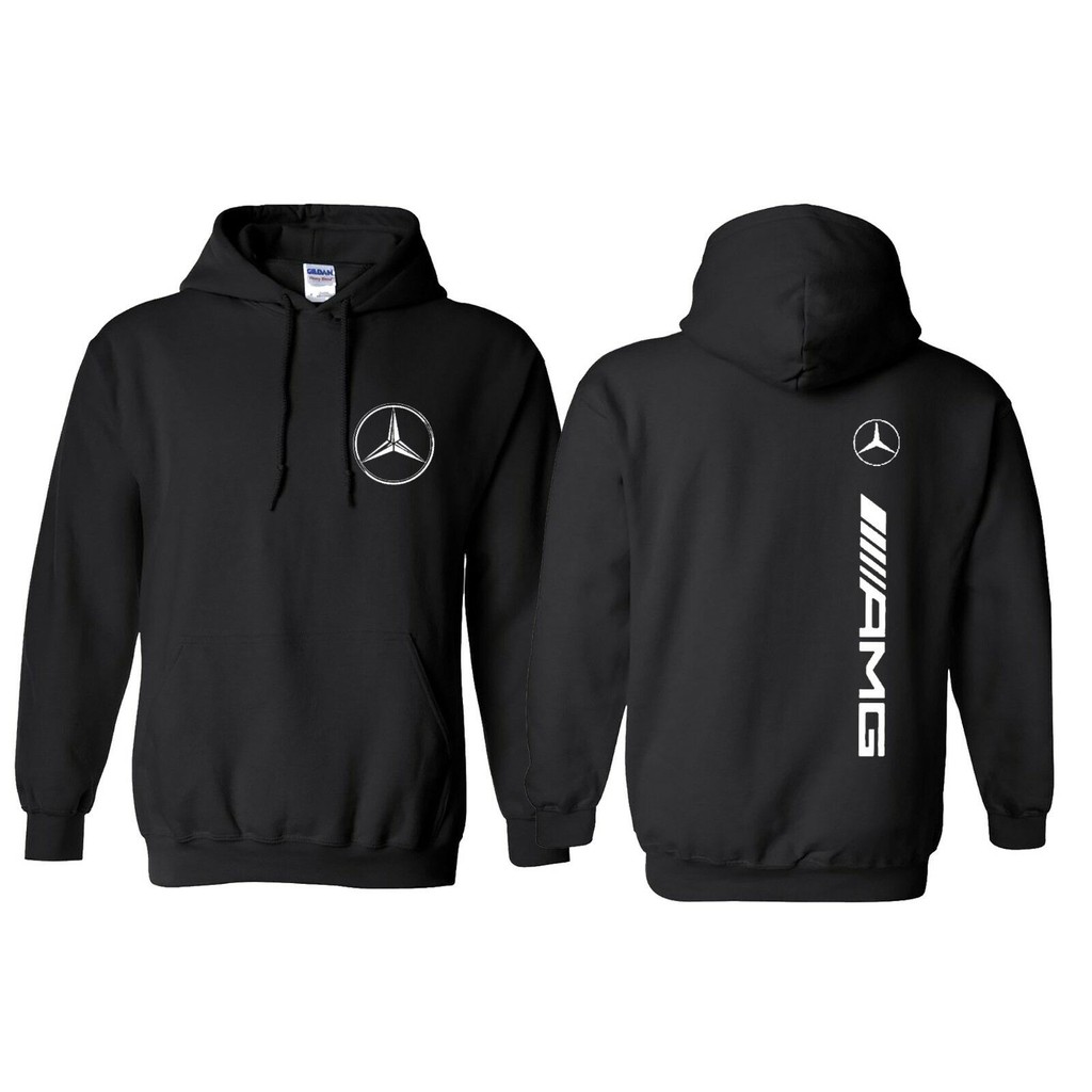 Áo Khoác Hoodie Thể Thao In Logo Mercedes Benz Amg