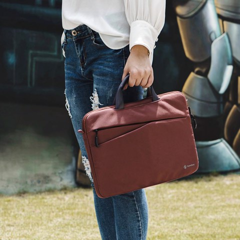 Túi Xách Đựng Laptop Cao Cấp Tomtoc Messenger bags, Có Thể Xách Tay Và Đeo Chéo Vai Tiện Lợi