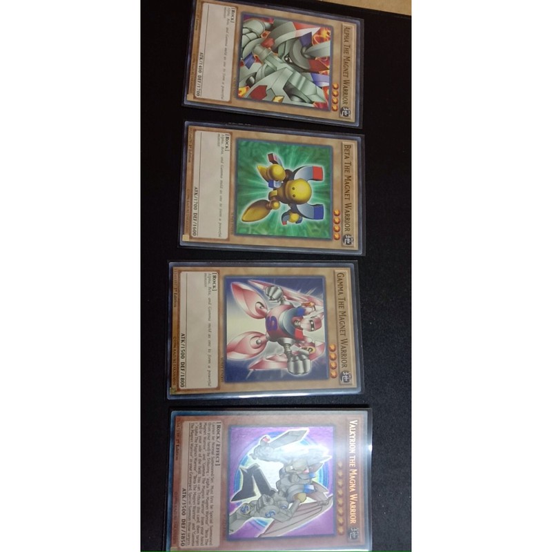 Thẻ bài Yugioh, Set alpha,Beta,Gama, chiến binh kim loại