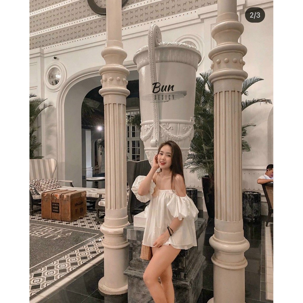 Áo trễ vai tay bồng ( Loại Đẹp ) | BigBuy360 - bigbuy360.vn