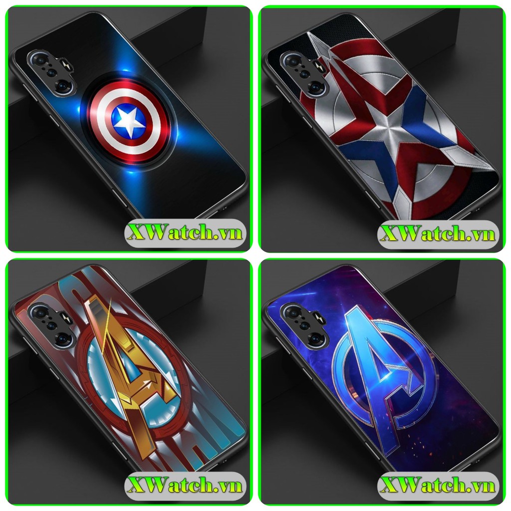 Ốp lưng dẻo TPU Xiaomi Redmi K40 Gaming in hình Avengers siêu anh hùng