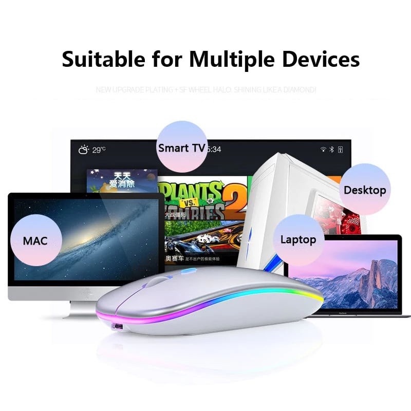 Chuột Quang Không Dây Với ĐầU CắM USB Cho PC / Laptop