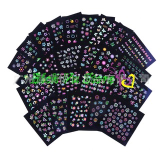 Sticker dán móng nỗi 3D (6tấm/32k)