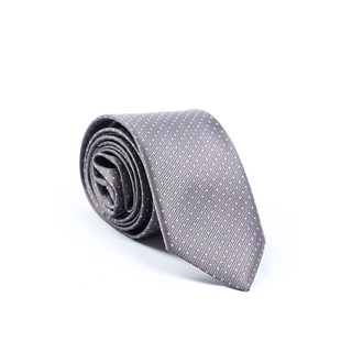 Cravat Owen màu xám chấm bi 6cm CAV91156