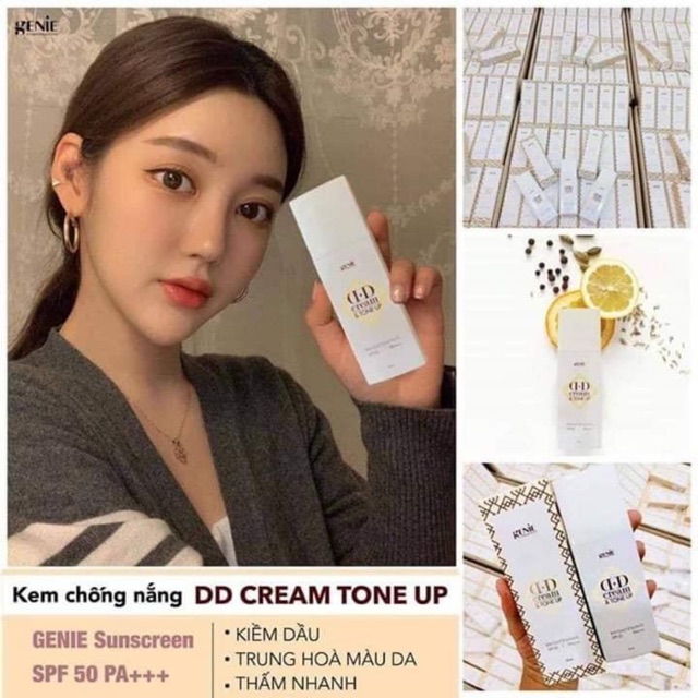 DD Cream Genie mẫu mới 2020