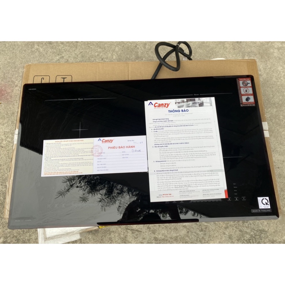 Bếp từ CANZY 88NPSI ✔️Tặng ngay mã giảm giá 100k ✔️ Freeship ✔️ bếp từ đôi âm chính hãng bảo hành 3 năm Hàng chính hãng