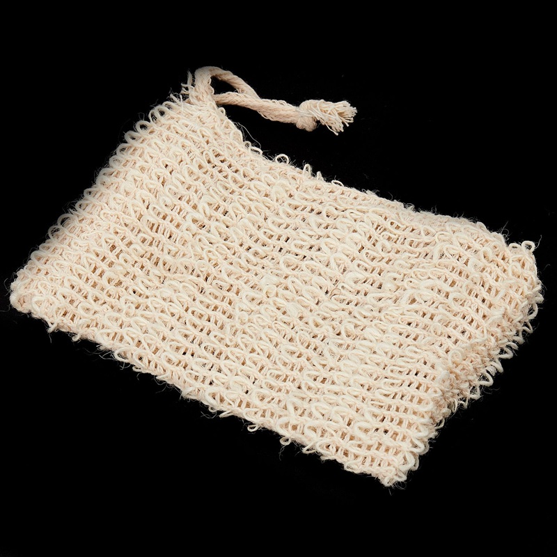 100 Túi đựng xà phòng tắm bằng sợi sisal tự nhiên