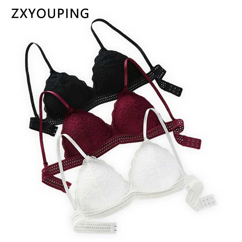 AOFEIQIKE Áo lót không gọng kiểu dáng quyến rũ thời trang cho nữ