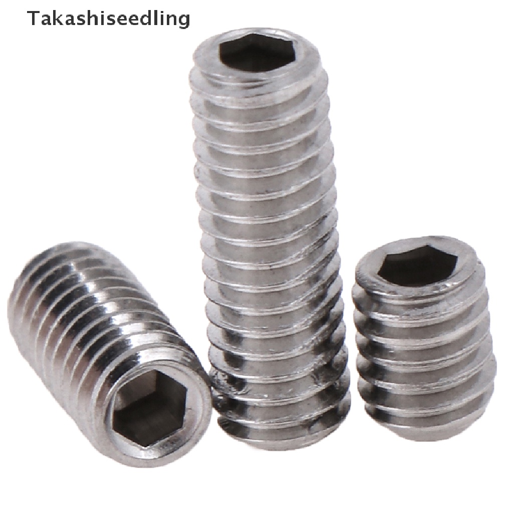 Set 50 vít lục giác M3 M4 2-35mm bằng thép thông dụng