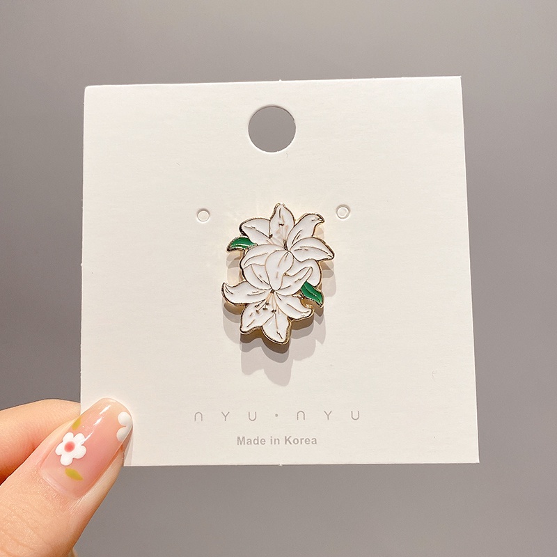 Ghim Cài Áo Đính Ngọc Trai Thiết Kế Dễ Thương Dành Cho Nữ