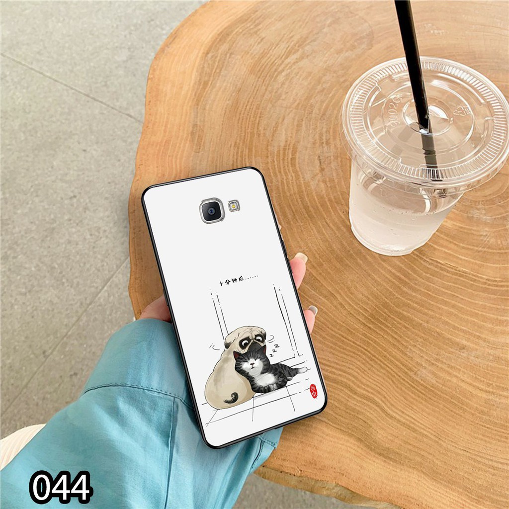 [HOT] Ốp lưng Samsung A9 Pro/C9 Pro in hình Chó mèo Siêu đẹp, độc, lạ_KINGSTORE.HN_Ốp SS A9Pro/C9Pro