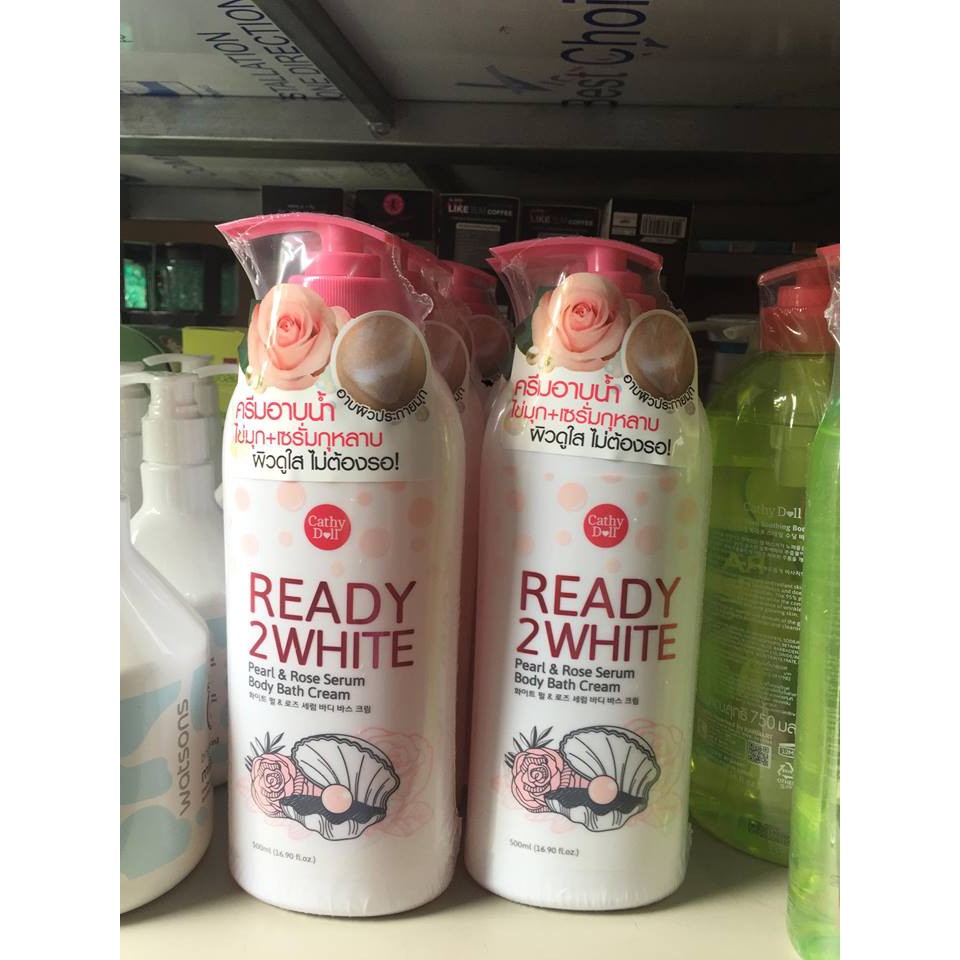 Sữa tắm Cathy Doll Ready 2 White 500ml Thái Lan