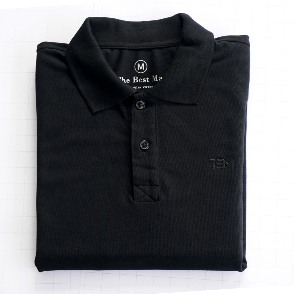 Áo thun POLO màu Đen - THEBESTMAN | BigBuy360 - bigbuy360.vn