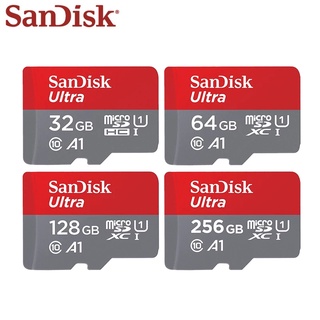 SANDISK Thẻ Nhớ Micro SD Class 10 TF 16gb 32gb 64gb 128gb Lên Đến 98MB/s Cho Điện Thoại Máy Tính