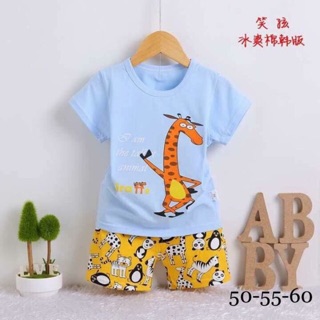 Combo 2 bộ cotton bé trai bé gái tqxk