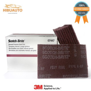 Combo 10 Miếng Nhám Scotch Brite 3M 07447
