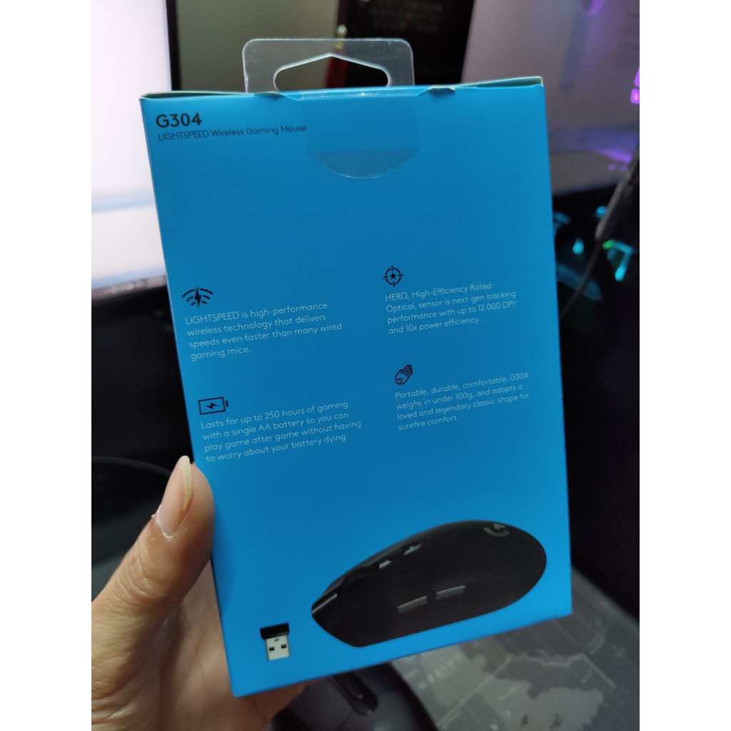 Chuột Logitech G304 Light Speed Wireless Gaming