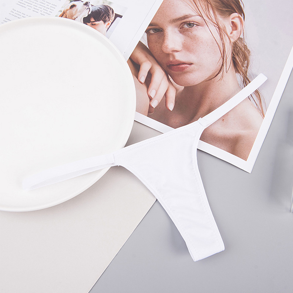 Quần Lót Cotton Lọt Khe Lưng Thấp Co Giãn Gợi Cảm Cho Nữ