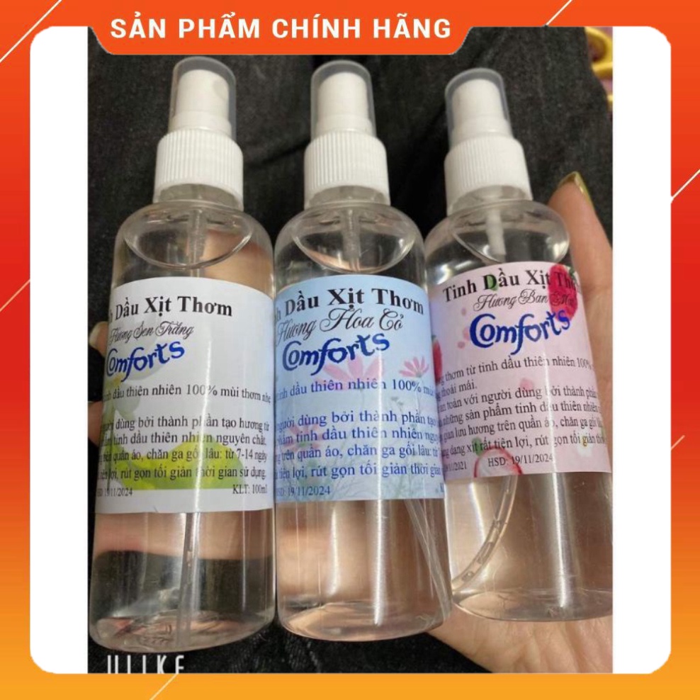 Tinh Dầu Xịt Thơm Quần áo Hương Comfort