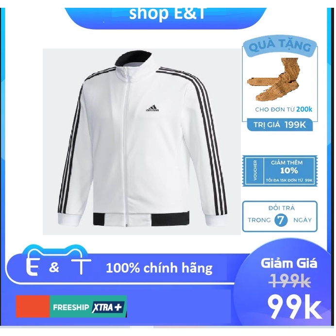 Áo khoác adidas,áo khoác 3 sọc,chất liệu umi 2 lớp hàng chính hãng phù hợp với cả nam và nữ GZAK003 shop E&amp;T