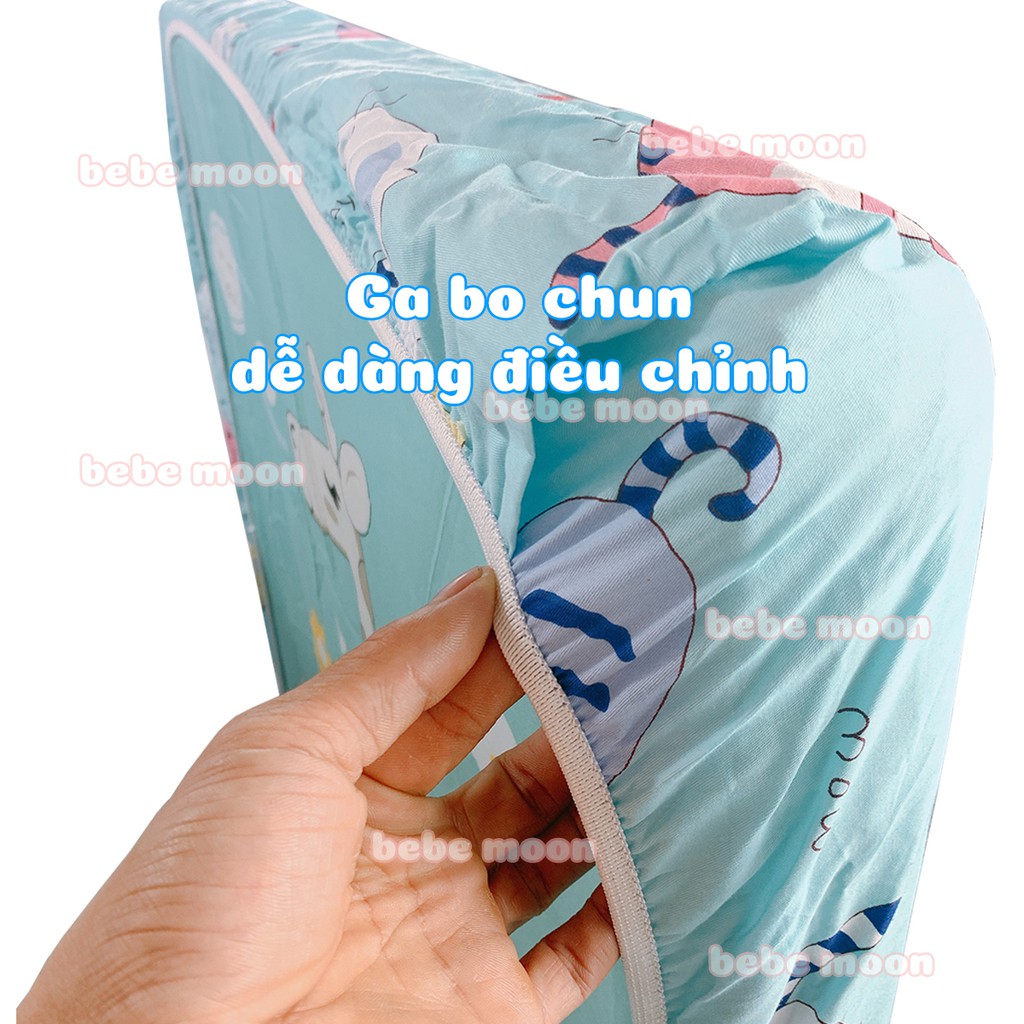 Ga Cũi Cho Bé Cotton 100% Cho Bé - Nhiều Kích Thước Nhiều Màu Sắc