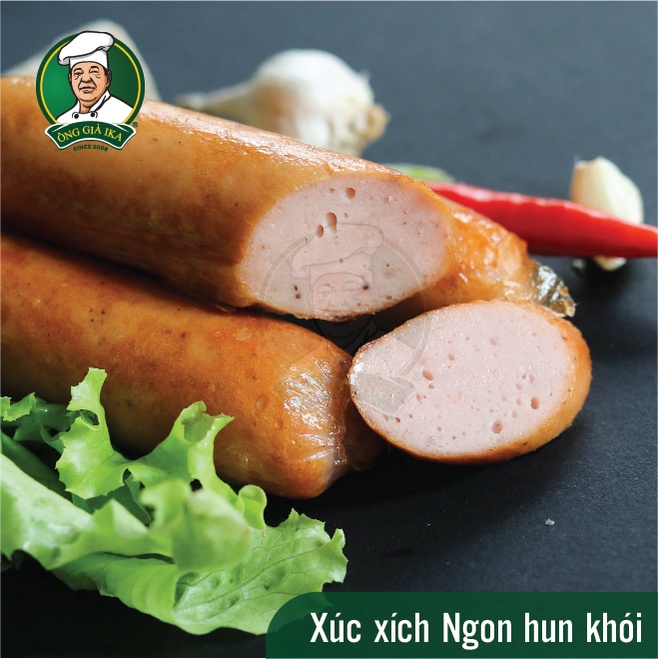 Xúc xích Ngon hun khói Ông già IKA 500g