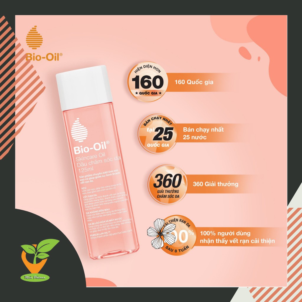 Bio-Oil - Giảm rạn da và làm mờ sẹo (Lọ 60ml)