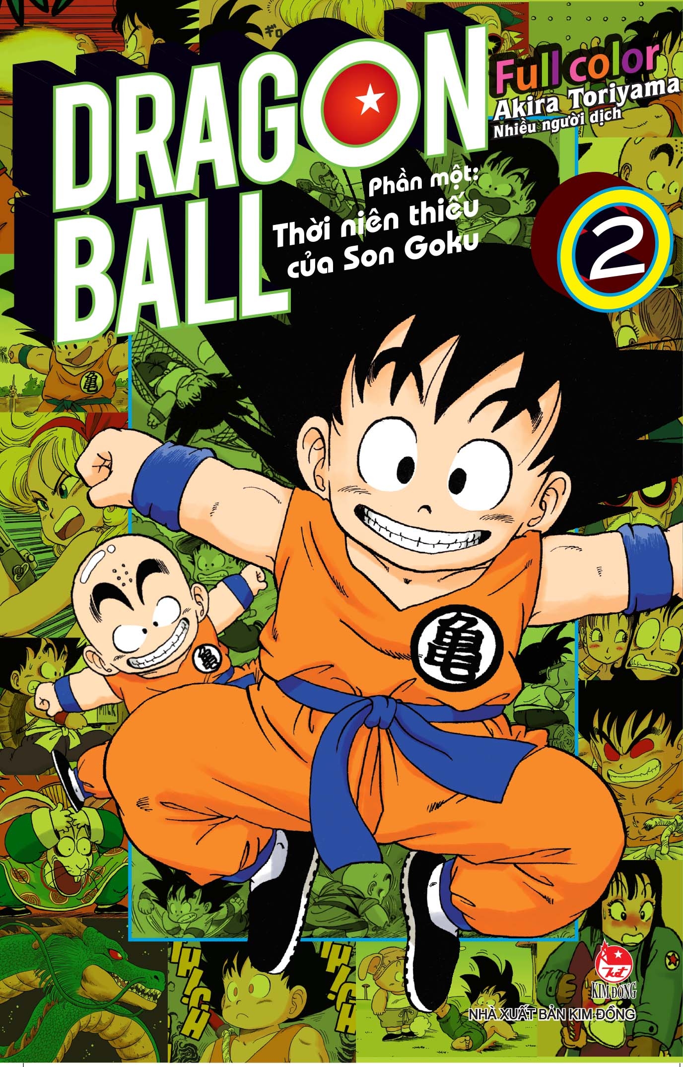 Sách - Dragon Ball Full Color - Phần Một: Thời Niên Thiếu Của Son Goku - Tập 2