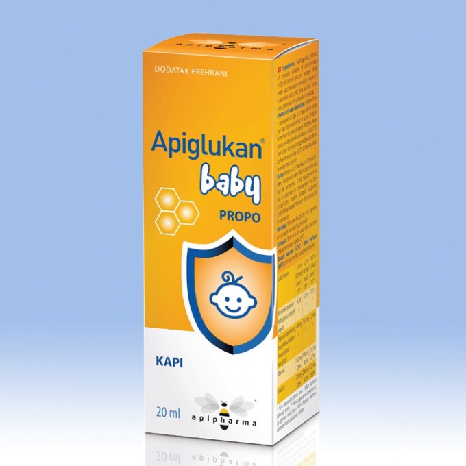 [ Chính Hãng] Tăng sức đề kháng cho bé Apiglukan Baby Propo Drops [Nhập khẩu trực tiếp từ châu Âu]