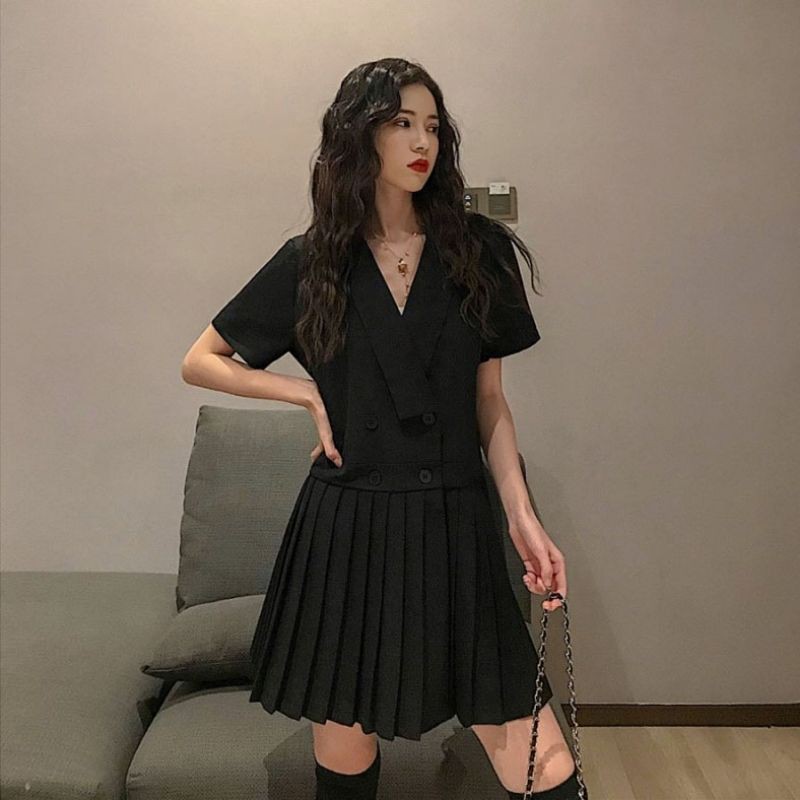 Đầm POLO dáng xoè xếp ly Jameela | BigBuy360 - bigbuy360.vn